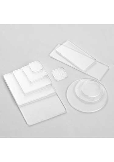 Lemestar "16 Parçalı Dıy Damga Seti - 3 Yuvarlak, 8 Kare, 5 Emici Ped İle Özel Tasarım"