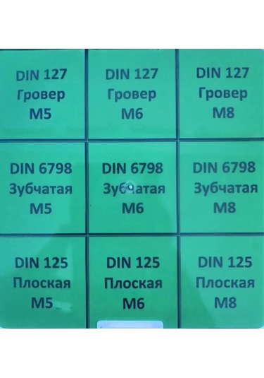 Krasimall M6, M8, M10pul Seti - 240 Adet 168537281