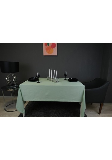 Twill Masa Örtüsü Su Yeşili-671 - Su Yeşili