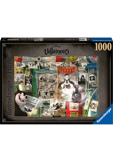 Ravensburger 1000 Parça Puzzle Disney Villains Pete 168873