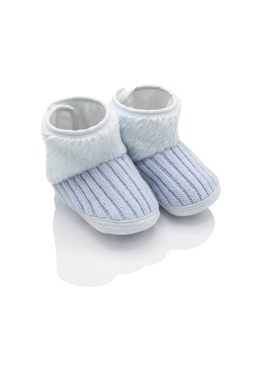 Twigy Bambi Bebek Patik Pembe/mavi 0-12 Ay Mavi