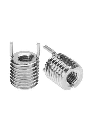 Konesam Stainless Steel Ağır Duty Vida Takozu İç Diş M6 1.0, Dış Diş M12 1.25, Uzunluk 12mm 4 Adet - Bağlantı Gücü Artırıcı, Diş Hasarını Önleyici