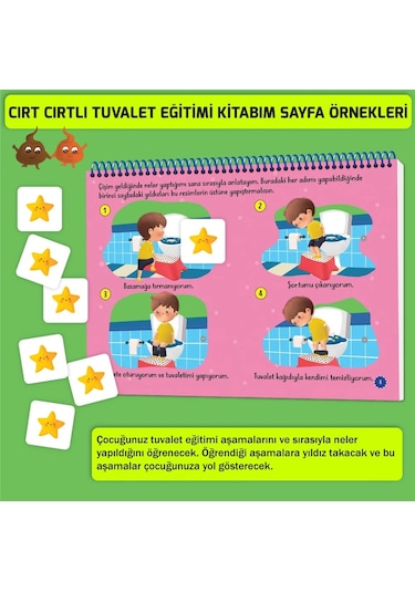 Cırt Cırtlı Kitap - Tuvalet Eğitimi