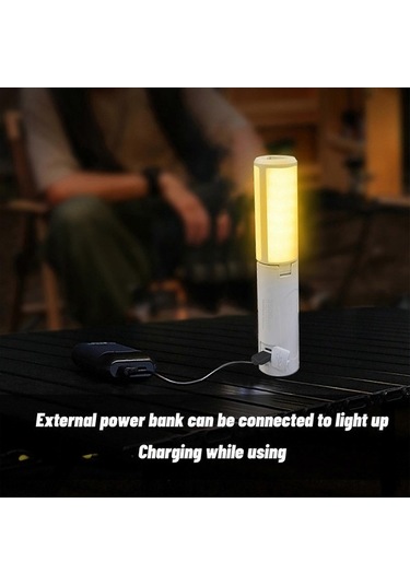 Bloomnest Katlanır Led Kamp Feneri - Kamp, Balıkçılık, Açık Hava, Elektrik Kesintisi, G1062 Uyumlu, Kompakt, Taşınabilir Çadır Işıkları Asorti Çok Renkli