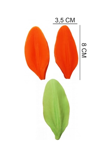 Lilyum Zambak Silikon Şeker Hamuru, Sabun, Mum Kalıp