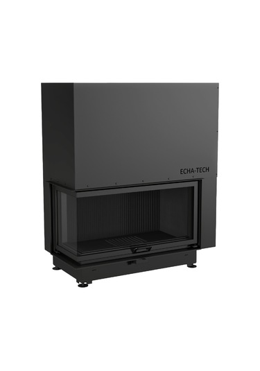 Echa Tech Asansörlü Çelik Köşe Şömine Haznesi Sol Açık 110 D