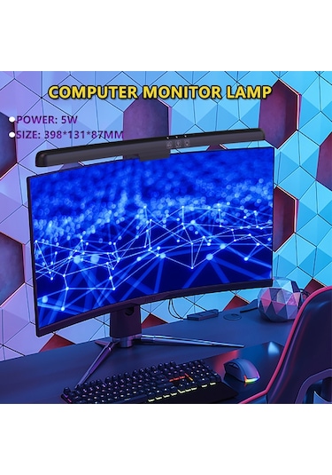 Cbtx Tb-301sf 398mm Monitör İçin 3 Renk Sıcaklığı Modlu Dokunmatik Kontrol Lambası