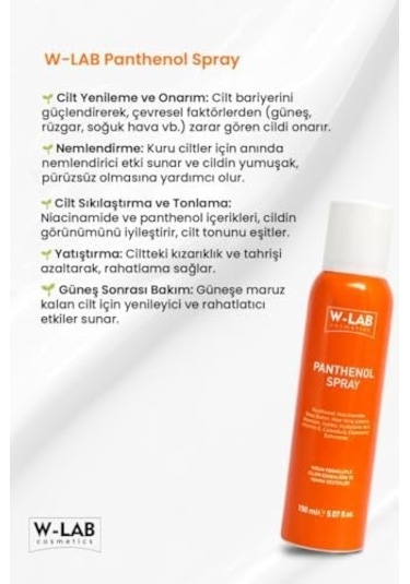 Panthenol Sprey 150 Ml