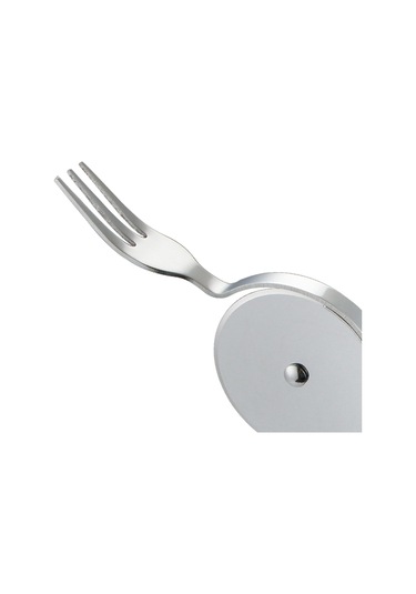 Suntek Çatallı Pratik Pizza Kesici Gümüş