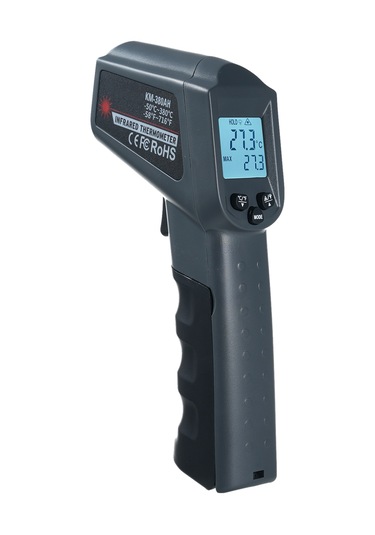Springsun Km-380ah -50 380 /-58 716 Temassız Kızılötesi Termometre Ir Termometre Elde Taşınabilir Dijital Sıcaklık Ölçer Arka