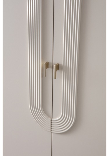 Gardırop, Megan 4 Kapaklı Dolap Ahşap