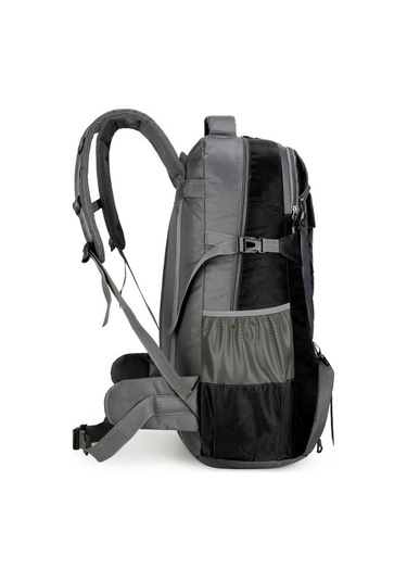 Ebitda 85l Su Geçirmez Sırt Çantası - Kamp, Yürüyüş Ve Seyahat İçin Siyah Siyah