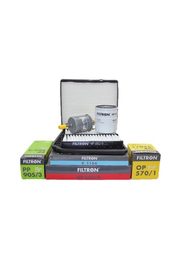 Chevrolet Lacetti 1.4 1.6 16 Valf Benzinli Bakım Filtre Seti Filtron Marka