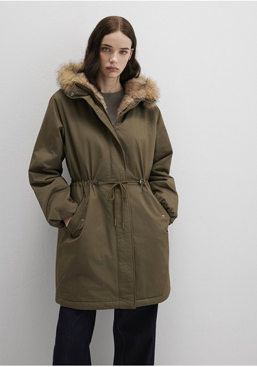 Mavi - Yeşil Parka 1110786-71549 Yeşil
