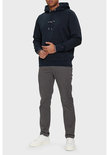 Tommy Hilfiger Erkek Sweat Mw0mw32673 Dw5 Lacivert Lacivert