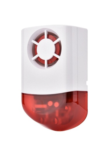 Akıllı Kablosuz Akustik Optik Güvenlik Alarm Sistemi Siren 433mhz