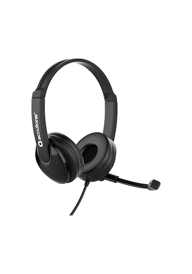 Accutone UB101 NC Usb Mikrofonlu Kulak Üstü Kulaklık