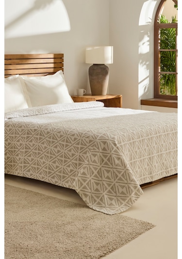 Kaşmir Home Ida Çift Kişilik Pike Vizon Vizon