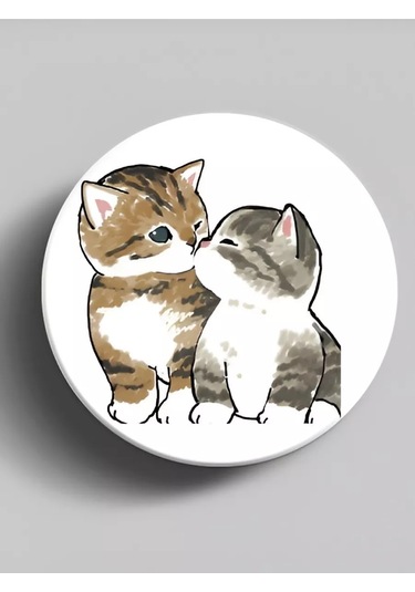 Cronax Popsocket Telefonsu İçin Kedi Yuvası Parlak 200625646