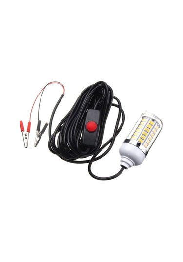 Trendooze Su Lamba Kablo Işığı Ip68 İle Daldırılabilir Cazibe Bulucu Balık Balık Bait Avlama Altı 5w 5m/16.4ft 12-24v 108led'li Df