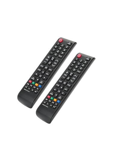 Konesam 2 Adet Bn59-01301a Samsung Tv Kumandası, Abs Malzeme, Kolay Kurulum, Pil Dahil Değil Un32n5300, Un43nu6900 Ve Diğer Modeller İçin Uyumlu