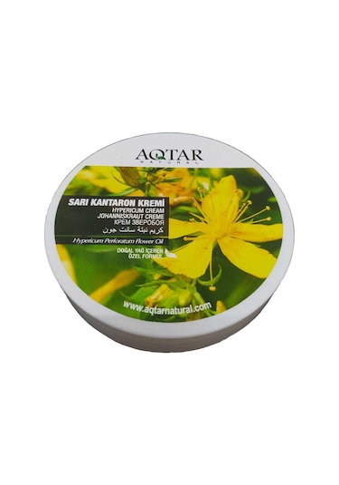 Aqtar Naturel Sarı Kantaron Kremi 200 ML
