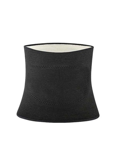 Pazly Suntek Bel Isıtıcı Kemer - Karın Altı Kışlık Rahat Koruyucu Sarma Siyah Siyah