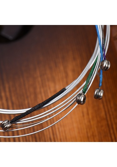 Ruicoo Gitar Teli Değil Keman Teli Seti 4 Adet - Alüminyum-magnezyum Sarılmış, Gümüş Rengi, 3/4-4/4 Boyutu, Dayanıklı Ve Ses Kalitesi İyi