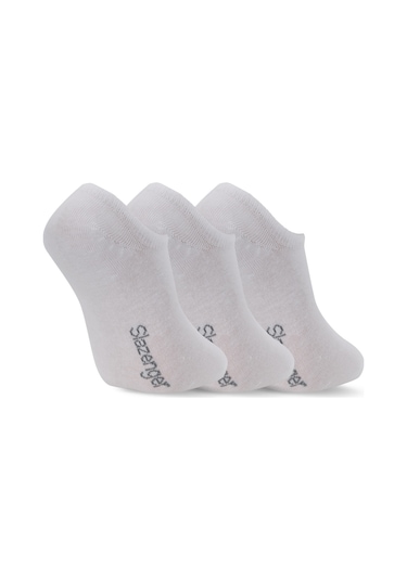 Slazenger Jacked 3 Lü Erkek Beyaz Çorap Beyaz