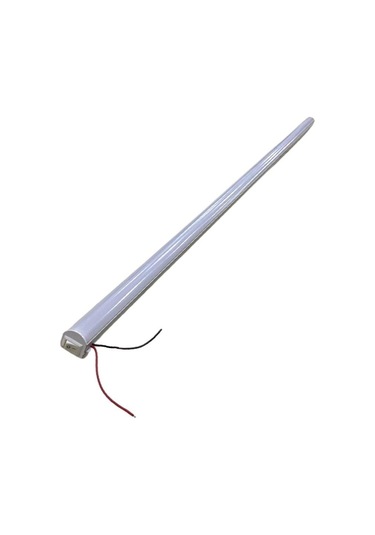 12v Floresan Tavan Lambası Ledli Anahtarlı Buzlu Cam Kırmızı 950 20 20 Mm