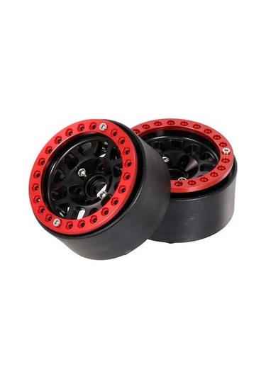 Artfulabode Seçenekli Rc Jant İçin Göbeği Geeroyoo Crawler Çinko Çapında Altın/siyah/kırmızı Alaşım 55mm 1/10 - Jc