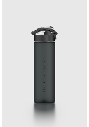 Renga Saga Desenli 630 Ml Mat Tritan Matara 912114 Siyah Siyah