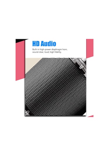 Mufunye Mavi Karaoke Bluetooth Mikrofon,