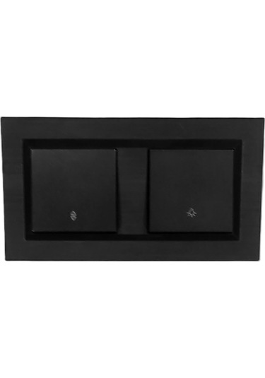 Quantum Siyah Vaviyen+zil Anahtarı Light Kapı 0tomatiği 2'li Set Ovivo