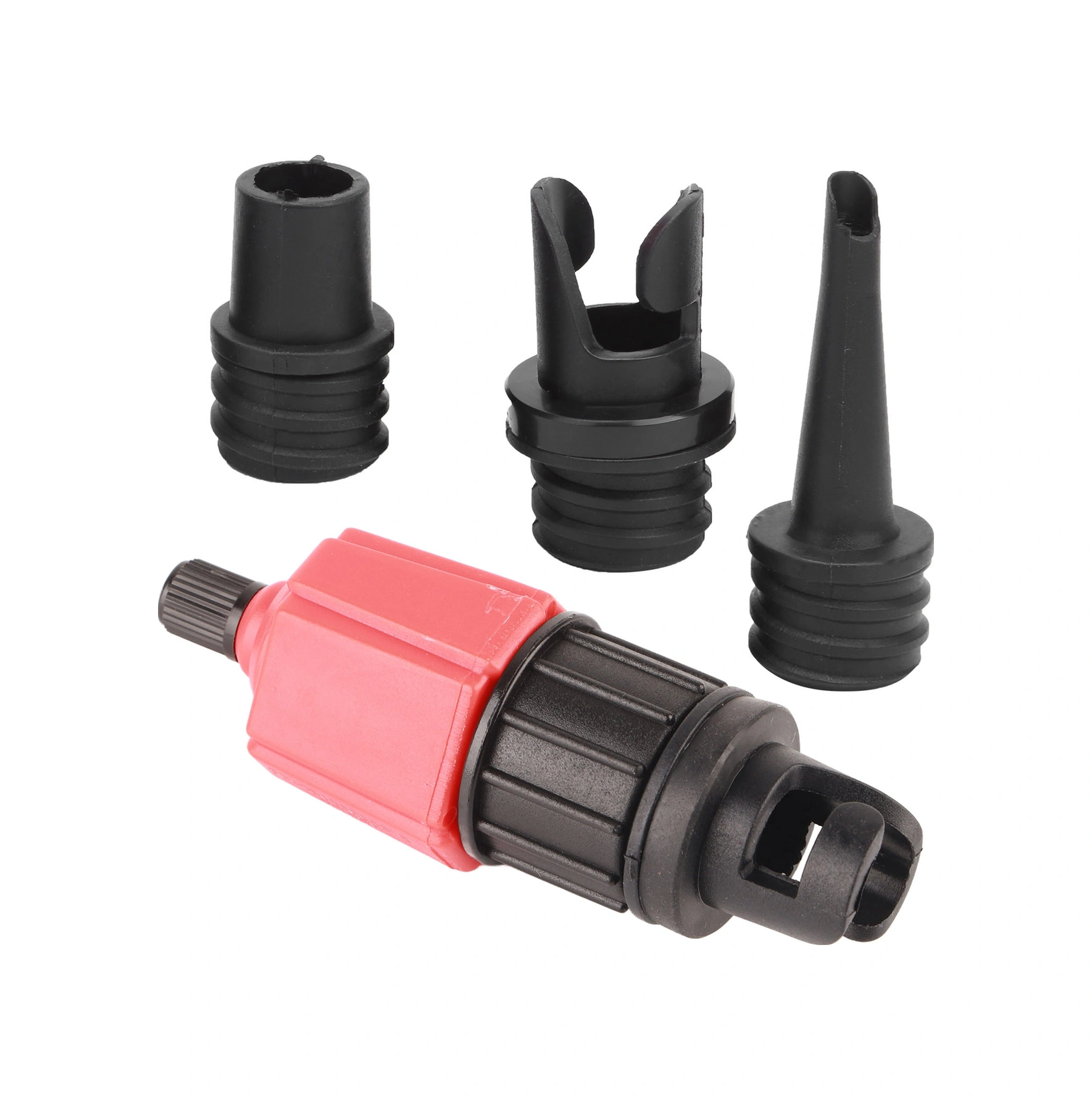 Vkemall Sup Valf Adaptörü - Nylon+alüminyum, 3 Farklı Bağlantı, Leak-proof - Sup, Kano, Lastik Bot, Havlu Yatağı İçin Hava Pompa Dönüştürücü