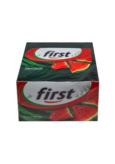 First Karpuz Aromalı Sakız Tekli 200 Adet