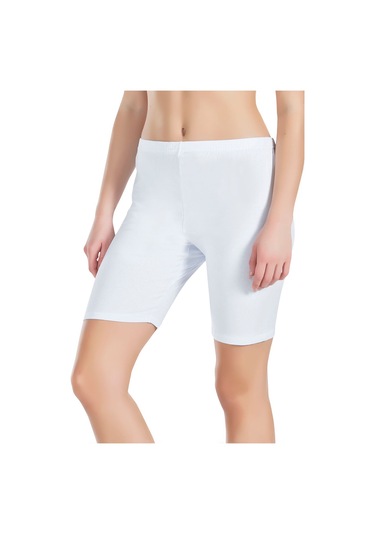 Derya Kurşun Likralı Battal Kısa Kadın Tayt 412b Gri