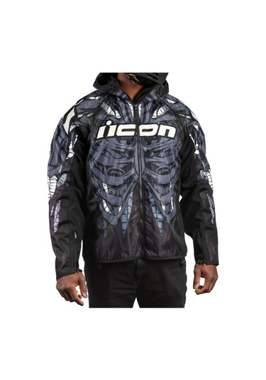 Icon Airform Manik Rr Korumalı Motosiklet Montu Siyah Gri