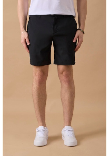 Braccas Erkek Siyah Jogger Fit Şort Siyah