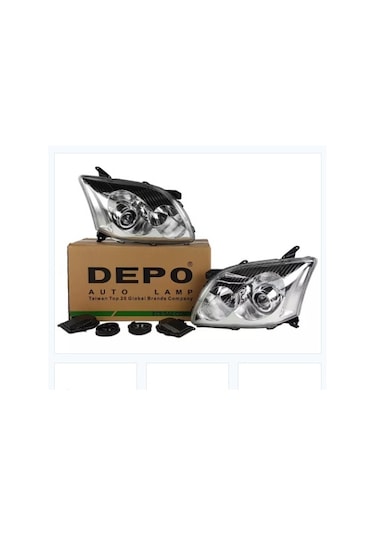 Toyota Uyumlu Avensis Yıl 2003-2006 Depo Sağ Far Elektrikli 81130-05160