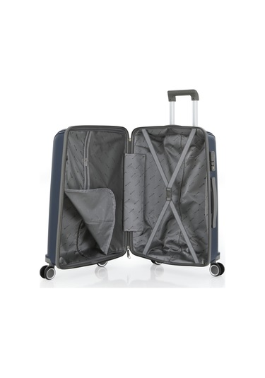 Mçs Polipropilen Valiz V305 65 Cm S18y10003365 11013 Lacivert - Gri