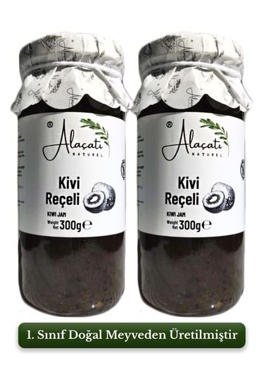 Doğal Kivi Reçeli Glutensiz 300 G X2 Adet