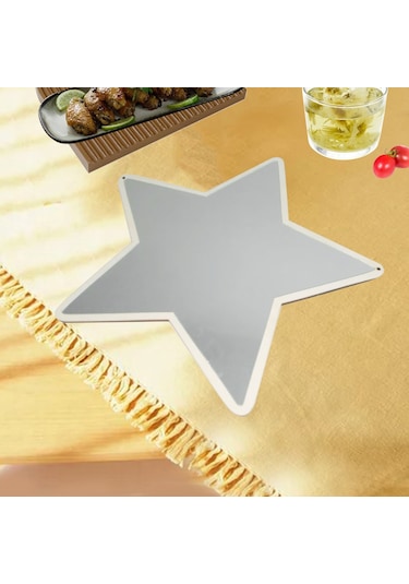 Suntek Magideal Nordic Akrilik Dekoratif Duvar Vintage Oyma Yıldız