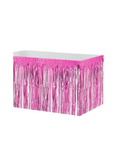 8 Kişilik Pembe Rakam Ve Beyaz Balonlu 1 Yaş Kız Doğum Günü Partisi Seti Tabak,bardak,peçete Vs