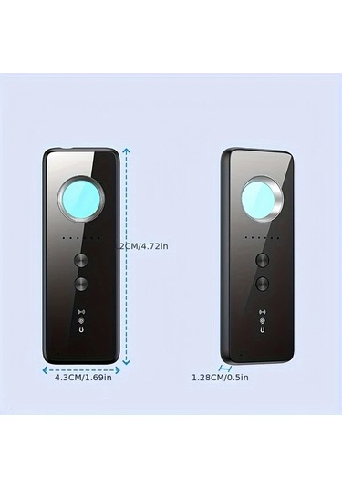 Honeybeeshop Otel Akıllı Kamera Dedektörü Kızılötesi Lazer Hırsızlık Önleme Gizlilik Koruma Sinyal Tespit Cihazı