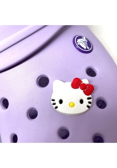 Crocs Terlik Süsü & Renkli Aksesuar Jibbitz Kırık Beyaz