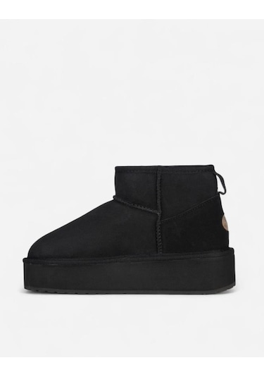 Emu Australia Stınger Mıcro Flatform W13082 Black Kadın Bot Siyah
