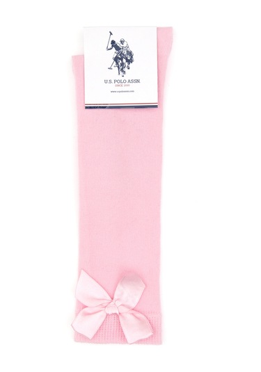 U.s. Polo Assn. Kız Çocuk Pembe Çorap 50295798-vr041 Pembe