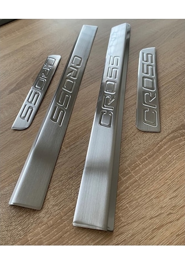 Egea Cross Uyumlu Mat Krom Kapı Eşiği 2016 Ve Sonrası Paslanmaz Ç