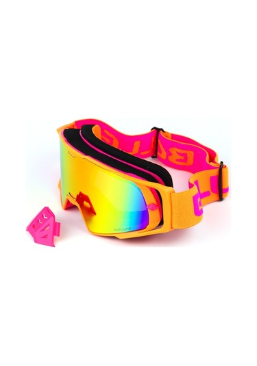 Pvc Silindirik Motosiklet Gözlüğü Dağcılık Koruma Bf030